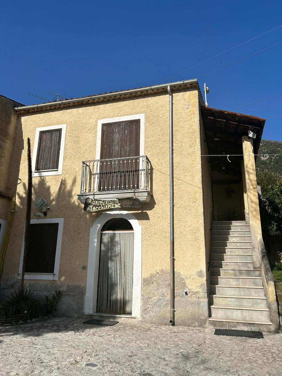 Agriturismo Macchiapiede Sala Consilina Eksteriør billede